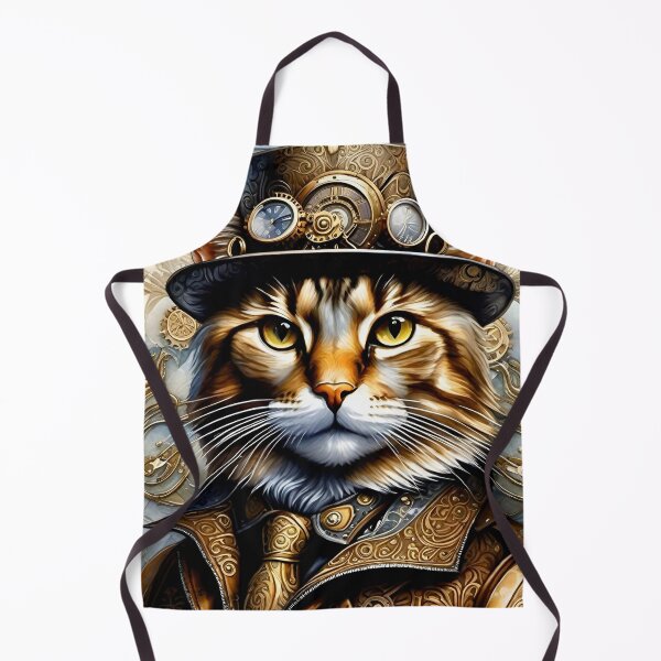 Item preview, Steampunk Cat - Surreal Fantasy art concepts designed and sold by Delerat7.
