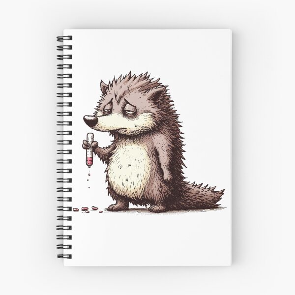 Item preview,  L A Z Y miserable HEDHOG designed and sold by luckymando.