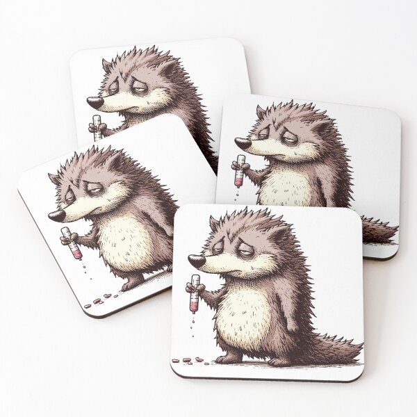 Item preview,  L A Z Y miserable HEDHOG designed and sold by luckymando.