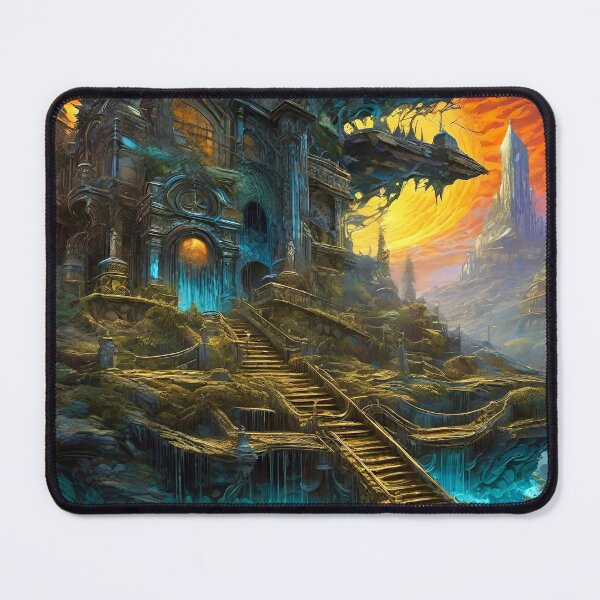 Item preview, Planar Fortress - Surreal Fantasy Art designed and sold by Delerat7.