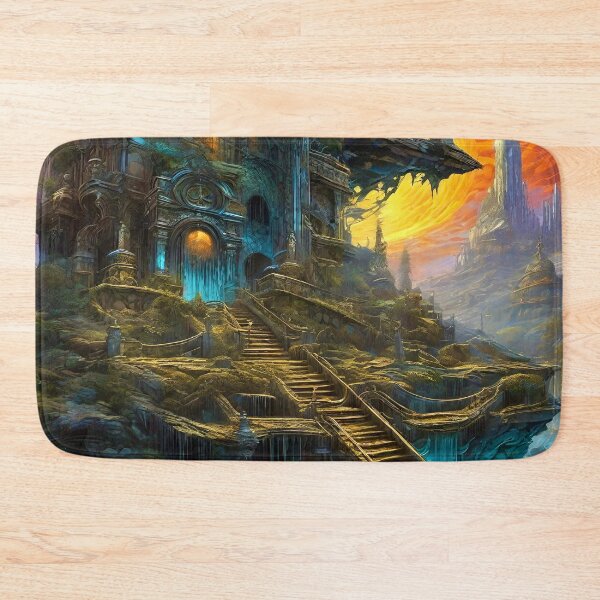 Item preview, Planar Fortress - Surreal Fantasy Art designed and sold by Delerat7.