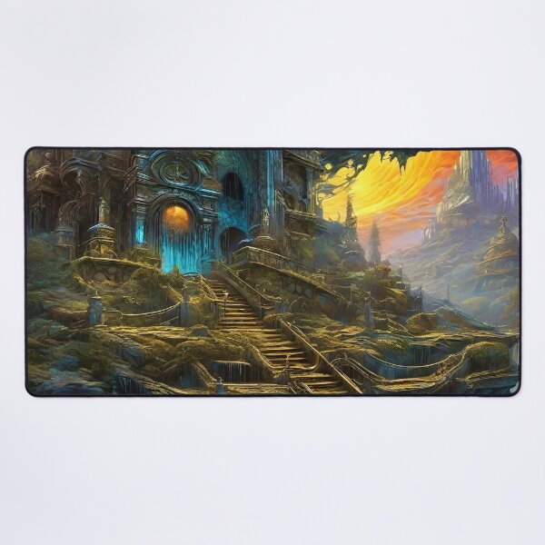 Item preview, Planar Fortress - Surreal Fantasy Art designed and sold by Delerat7.