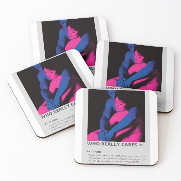 Item preview, Tv Girl Minimalist Album Cover Print designed and sold by cassiuzoe.