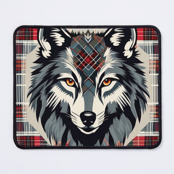 Item preview, Intricate Echoes: The Enigmatic Patterns of the Motif Wolf designed and sold by NightshadeWolfs.
