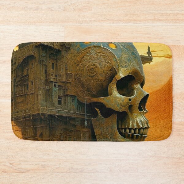 Item preview, Temple of the Skull - Sci Fi Art designed and sold by Delerat7.
