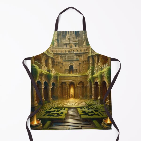 Item preview, Hedge Maze - Surreal Fantasy Art designed and sold by Delerat7.
