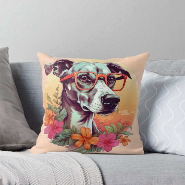Item preview, Hipster Whippet designed and sold by ZombieLH.
