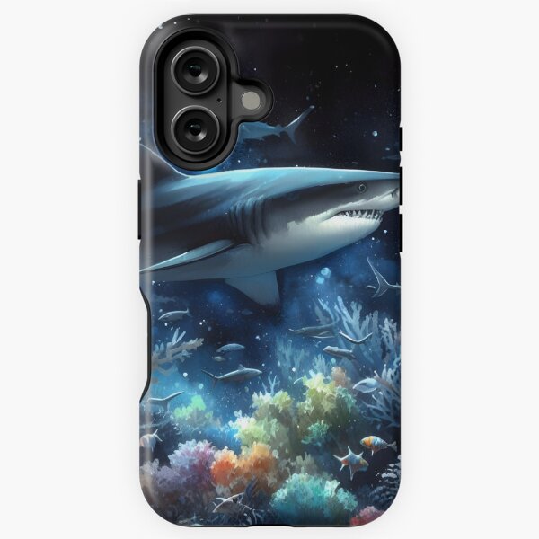 Item preview, Great shark in deep waters designed and sold by RubisLeaf.