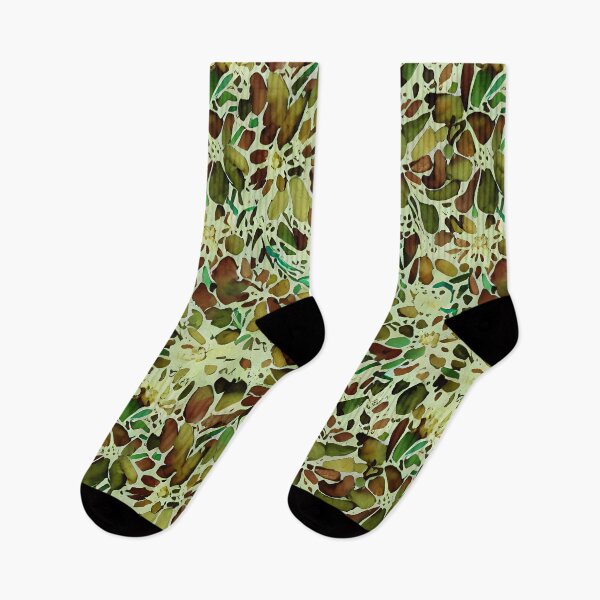 Item preview, Abstract Camo Colored Flowers designed and sold by LornaHamel.