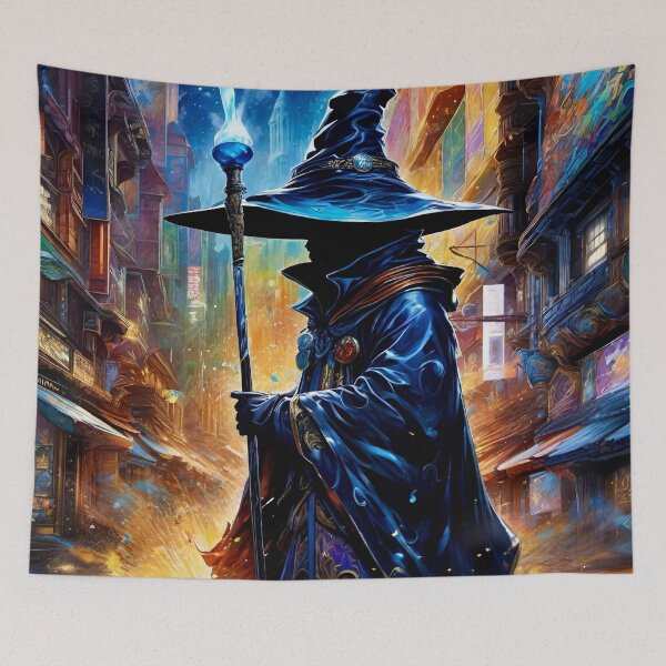 Artikelvorschau, The Wizard Adventurer 2 – Surreale Fantasy-Kunst entworfen und verkauft von Delerat7.
