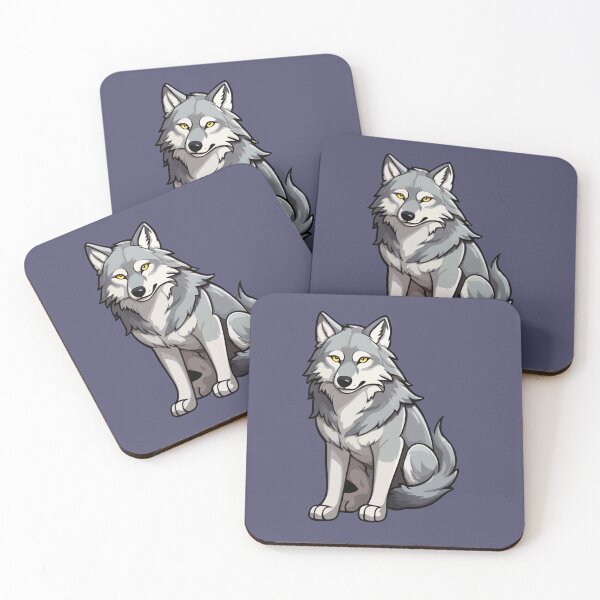 Item preview, Wolf with fierce look designed and sold by StickerLab4.