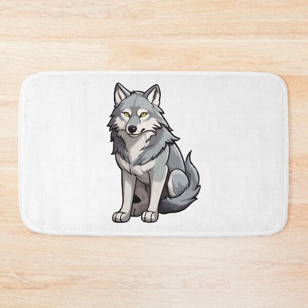 Item preview, Wolf with fierce look designed and sold by StickerLab4.