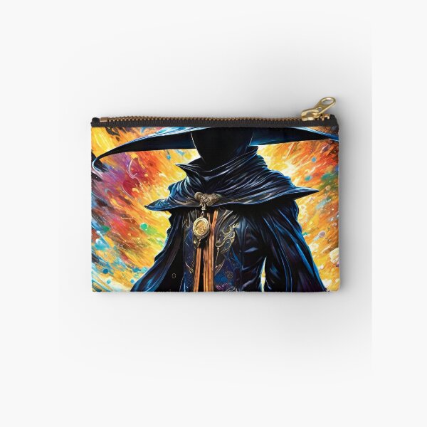 Artikelvorschau, Der schwarze Zauberer-Abenteurer – Surreale Fantasy-Kunst entworfen und verkauft von Delerat7.