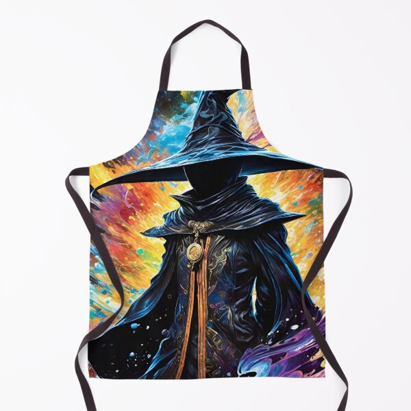 Artikelvorschau, Der schwarze Zauberer-Abenteurer – Surreale Fantasy-Kunst entworfen und verkauft von Delerat7.