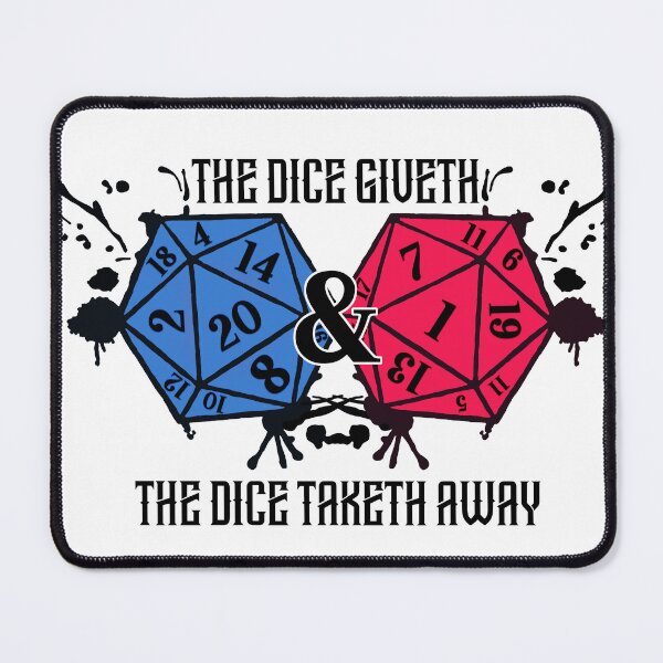 Item preview, The Dice Giveth designed and sold by CUKat23.