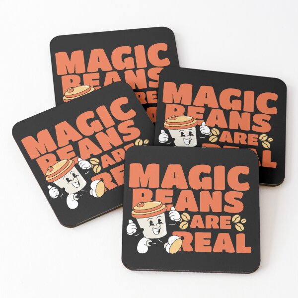 Item preview, Magic Beans Are Real For Coffee Drinkers designed and sold by TwistedRabbit12.