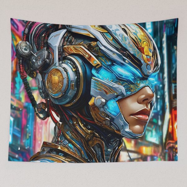 Item preview, Cyborg ICE Breaker - Sci Fi Character concept designed and sold by Delerat7.