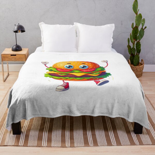 Item preview, Dancing Food: dancing hamburger designed and sold by CreativeSparkzz.