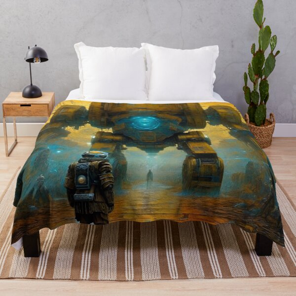 Item preview, Robot Bodyguard - Sci Fi Art designed and sold by Delerat7.