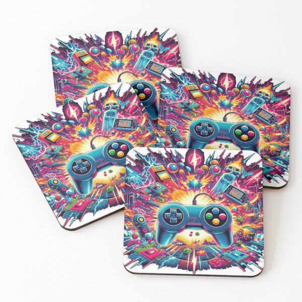 Item preview, Retro Gaming Wonderland designed and sold by TextileTrove.