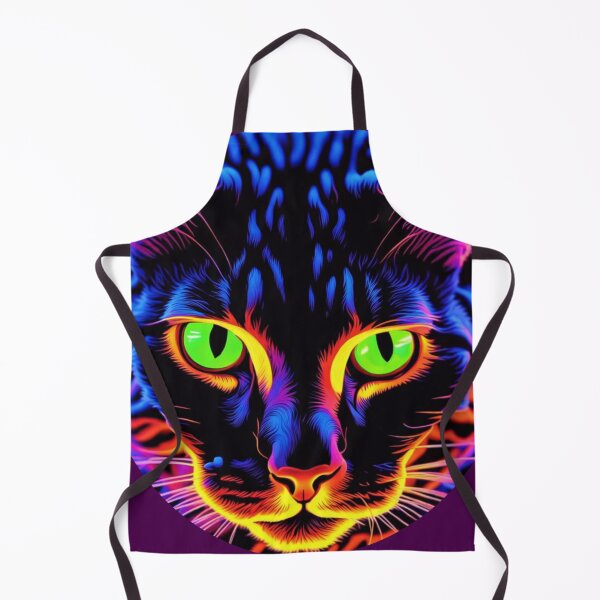Item preview, Black Light Art Cat Portrait designed and sold by Simplybe1.