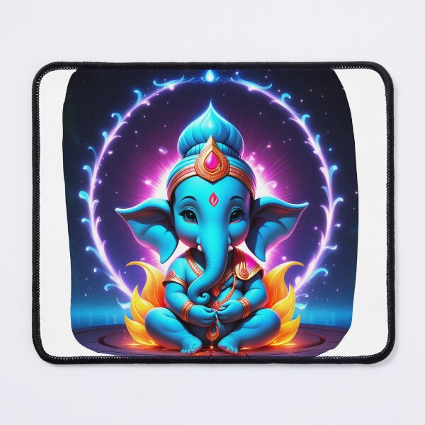 Item preview, little purple Ganesha is watching designed and sold by Toms Tee.