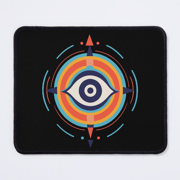 Item preview, Visionary Insight Vibrant Third Eye Chakra Illustration designed and sold by ElLocoMus.