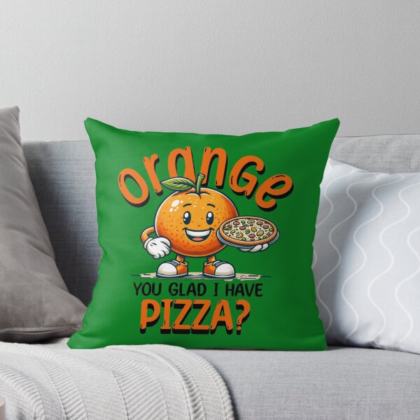 Item preview, Orange You Glad I Have Pizza designed and sold by TwistedRabbit12.