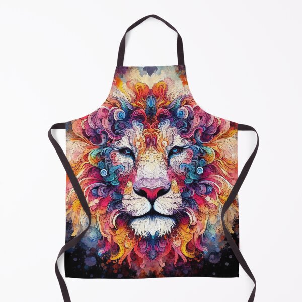 Item preview, Psychedelic imagery of a lion designed and sold by welshdesigns.