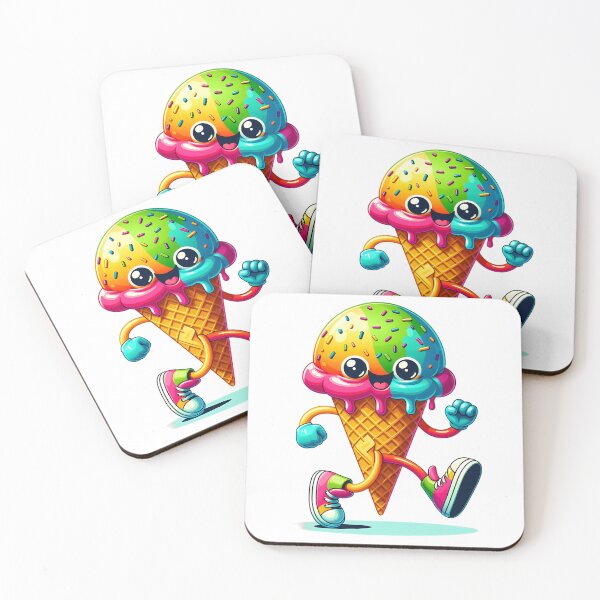 Item preview, Dancing Food: dancing ice cream cone designed and sold by CreativeSparkzz.