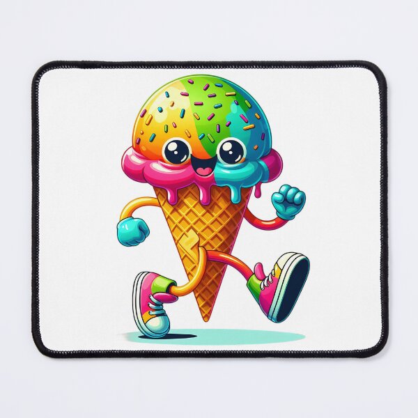 Item preview, Dancing Food: dancing ice cream cone designed and sold by CreativeSparkzz.