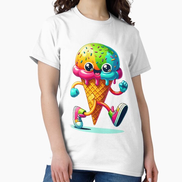 Item preview, Dancing Food: dancing ice cream cone designed and sold by CreativeSparkzz.