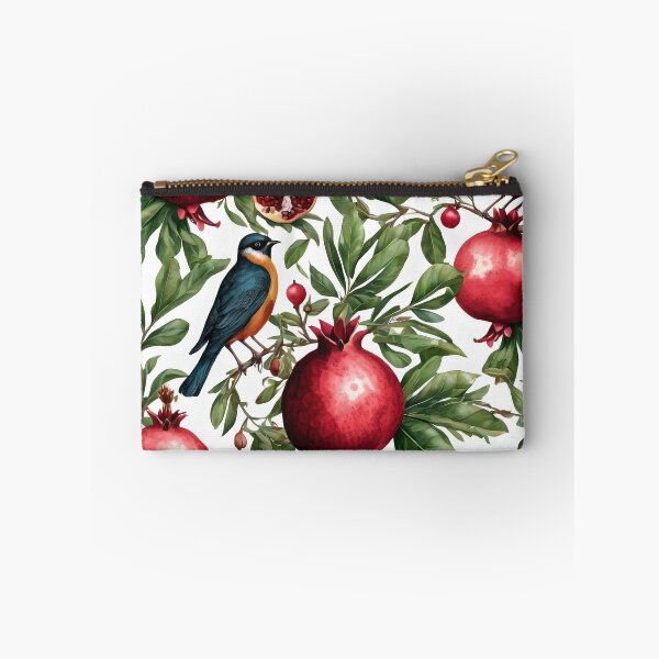 Item preview, Pomegranate plant with little birds designed and sold by Ciervo Primavera.