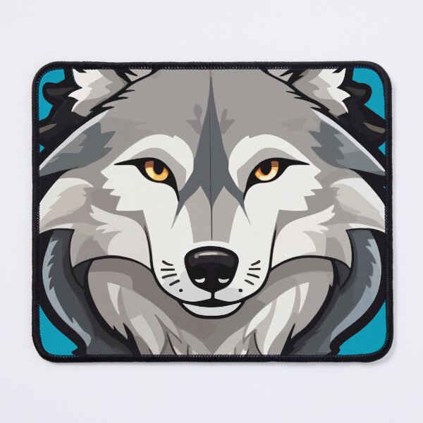 Item preview, Big Bad Wolf Face designed and sold by StickerLab4.