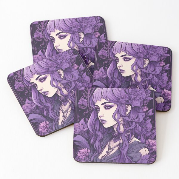 Item preview, Purple and Punctual  designed and sold by SilverSunStudio.