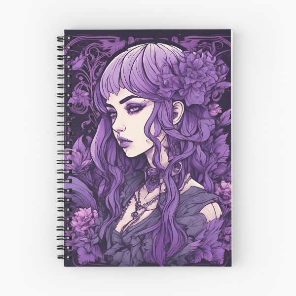 Item preview, Purple and Punctual  designed and sold by SilverSunStudio.