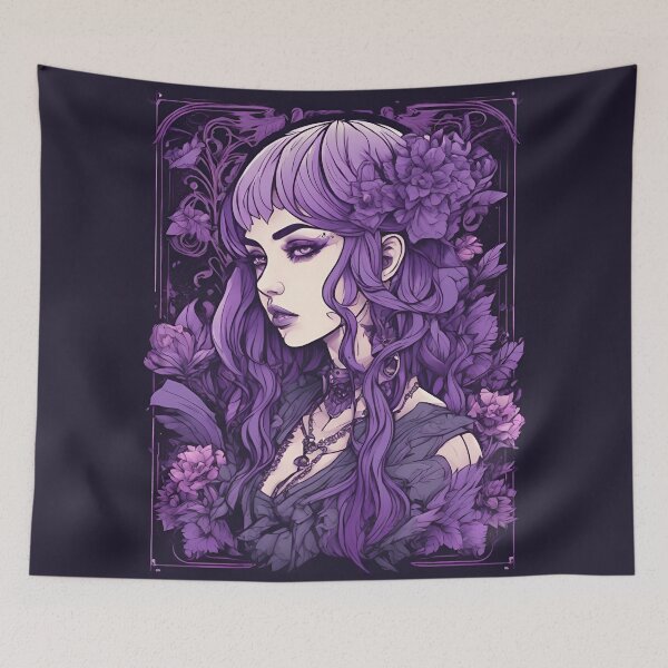 Item preview, Purple and Punctual  designed and sold by SilverSunStudio.