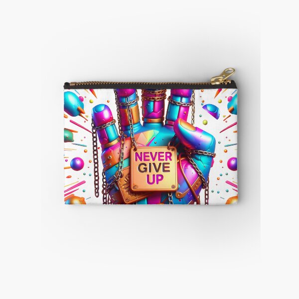 Item preview, Copy of Hand with NEVER GIVE UP text designed and sold by Glariix.