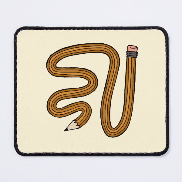 Item preview, Curvy Wavy Pencil for Artists designed and sold by wmilyyy.
