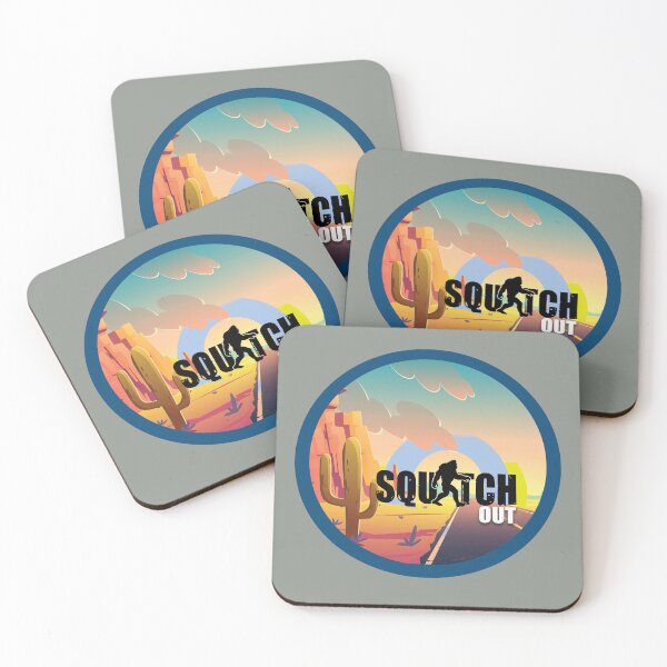 Item preview, Squatch Out Bigfoot Image designed and sold by MiANGELOFINEART.