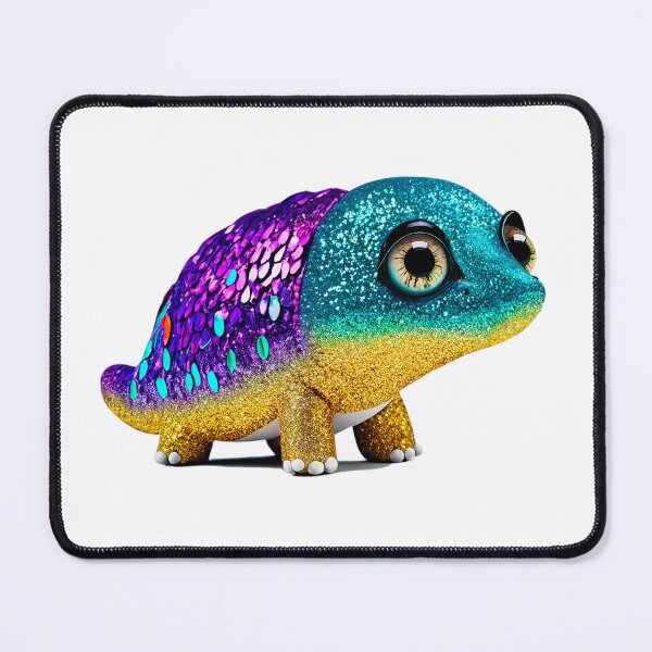 Item preview, Cute Creepy Glitter Lizard Thing designed and sold by OhHeyMaybe.