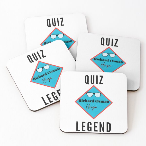 Item preview, QUIZ LEGEND, RICHARD OSMAN HIYA, T-SHIRT  designed and sold by Rizteeshop.