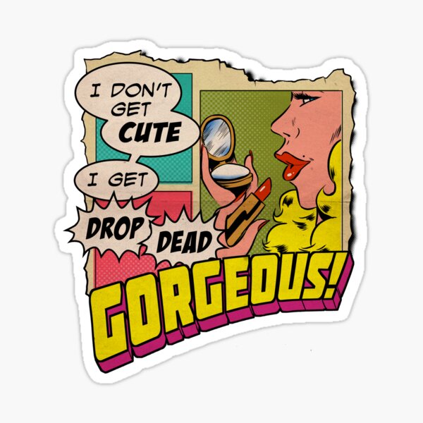 I don't get cute Sticker