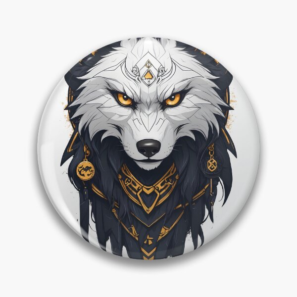 Artikelvorschau, Goldene Wildnis: Majestic Wolf Art Tee entworfen und verkauft von PG Shop Art.