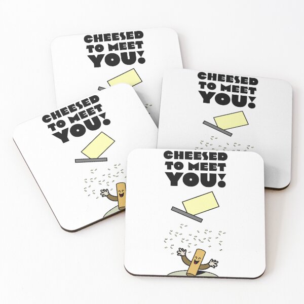 Item preview, Cheesed to meet you! designed and sold by GoofyFusilli.