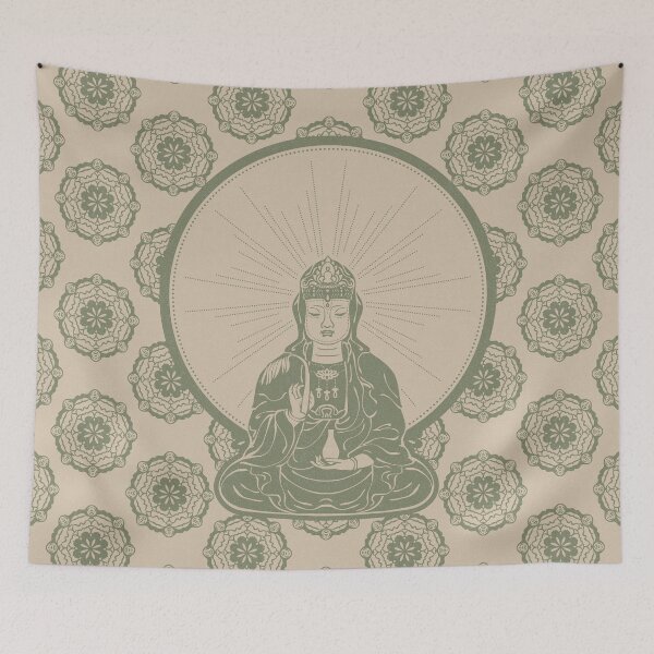 Item preview, Kuan Yin Sattva - Dove + Sage designed and sold by Irene Estelle.