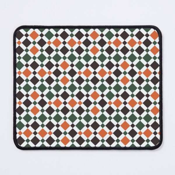 Item preview, Geometric Pattern in Black, Orange and Green designed and sold by Harmonish.