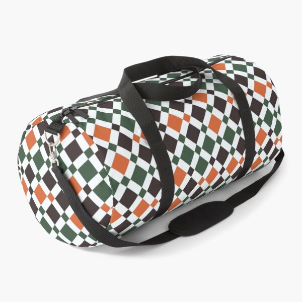 Item preview, Geometric Pattern in Black, Orange and Green designed and sold by Harmonish.