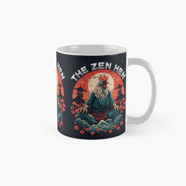Item preview, The Zen Hen - A Peace of Chicken designed and sold by Sir Meow Meow.