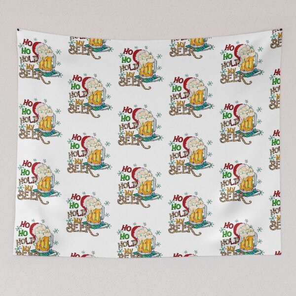 Item preview, HO HO HOLD My Beer-funny gift idea designed and sold by BRtisticDesigns.